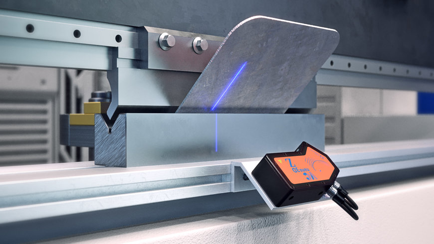 Autonomous optical angle measurement for press brakes